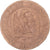 Moneta, Francja, Napoleon III, 5 Centimes, 1855, Lille, Chien / Dog, F(12-15)