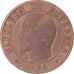 Coin, France, Napoleon III, 5 Centimes, 1856, Strasbourg, F(12-15), Bronze