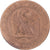 Moeda, França, Napoleon III, 5 Centimes, 1856, Strasbourg, F(12-15), Bronze