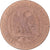 Moeda, França, Napoleon III, 5 Centimes, 1855, Lyon, Chien / Dog, F(12-15)