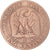 Moneta, Francia, Napoleon III, 5 Centimes, 1856, Rouen, MB, Bronzo, KM:777.2