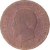 Moneta, Francja, Napoleon III, 5 Centimes, 1855, Lyon, ancre, F(12-15)