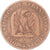 Moeda, França, Napoleon III, 5 Centimes, 1854, Paris, Main, F(12-15), Bronze