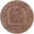 Moneta, Francia, Napoleon III, 5 Centimes, 1856, Paris, MB+, Bronzo, KM:777.1