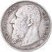 Munten, België, Leopold II, Franc, 1904, ZF, Zilver, KM:57.1