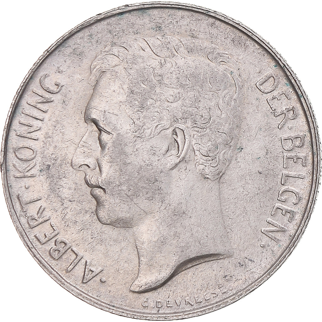 Monnaie, Belgique, Albert I, 2 Francs, 2 Frank, 1912, TTB+, Argent, KM:75