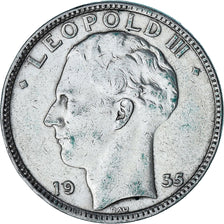 Coin, Belgium, Leopold III, 20 Francs, 20 Frank, 1935, Tranche B, EF(40-45)