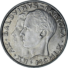 Moneta, Belgio, Baudouin I, 50 Francs, 50 Frank, 1960, SPL-, Argento, KM:152.1