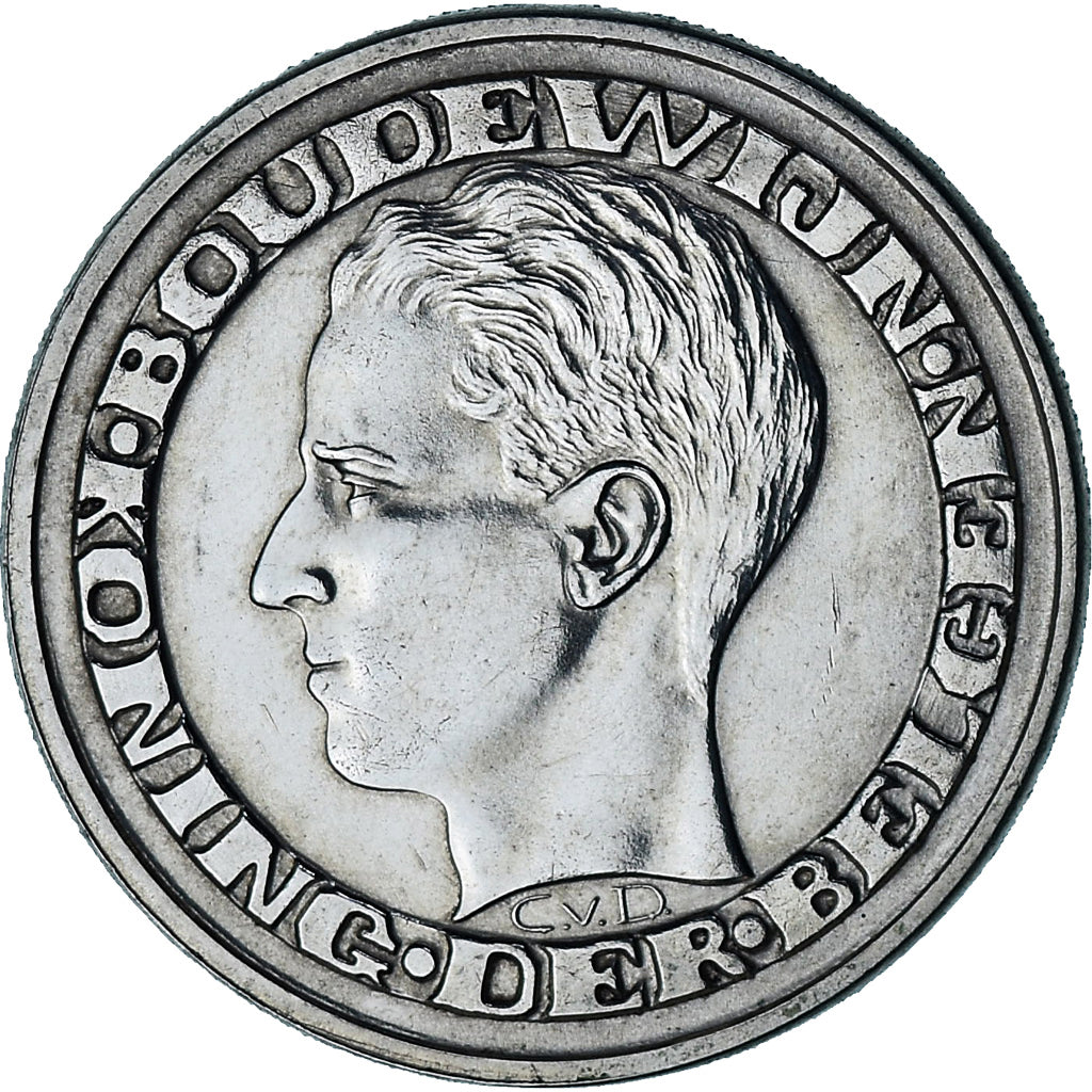 Moneta, Belgio, Baudouin I, 50 Francs, 50 Frank, 1958, SPL-, Argento, KM:151.1