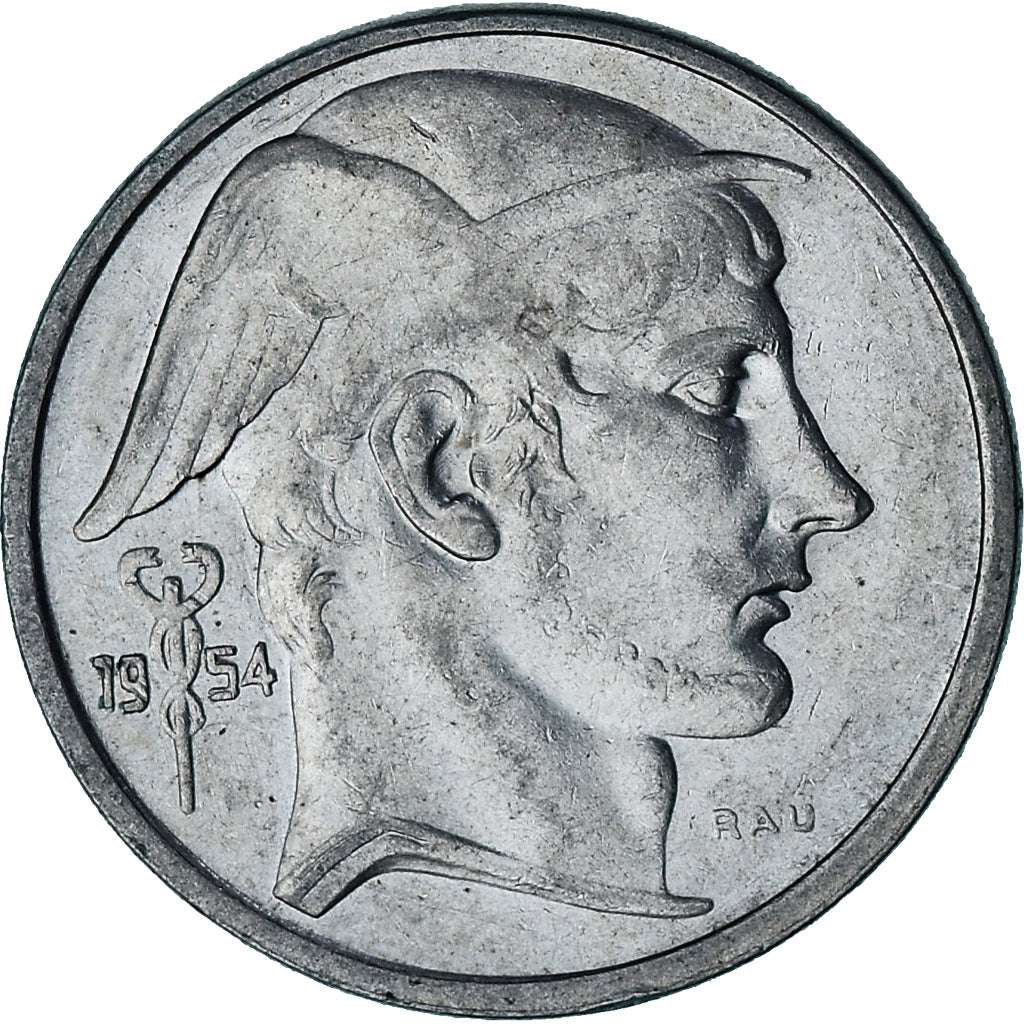 Monnaie, Belgique, Baudouin I, 50 Francs, 50 Frank, 1954, TTB, Argent, KM:137