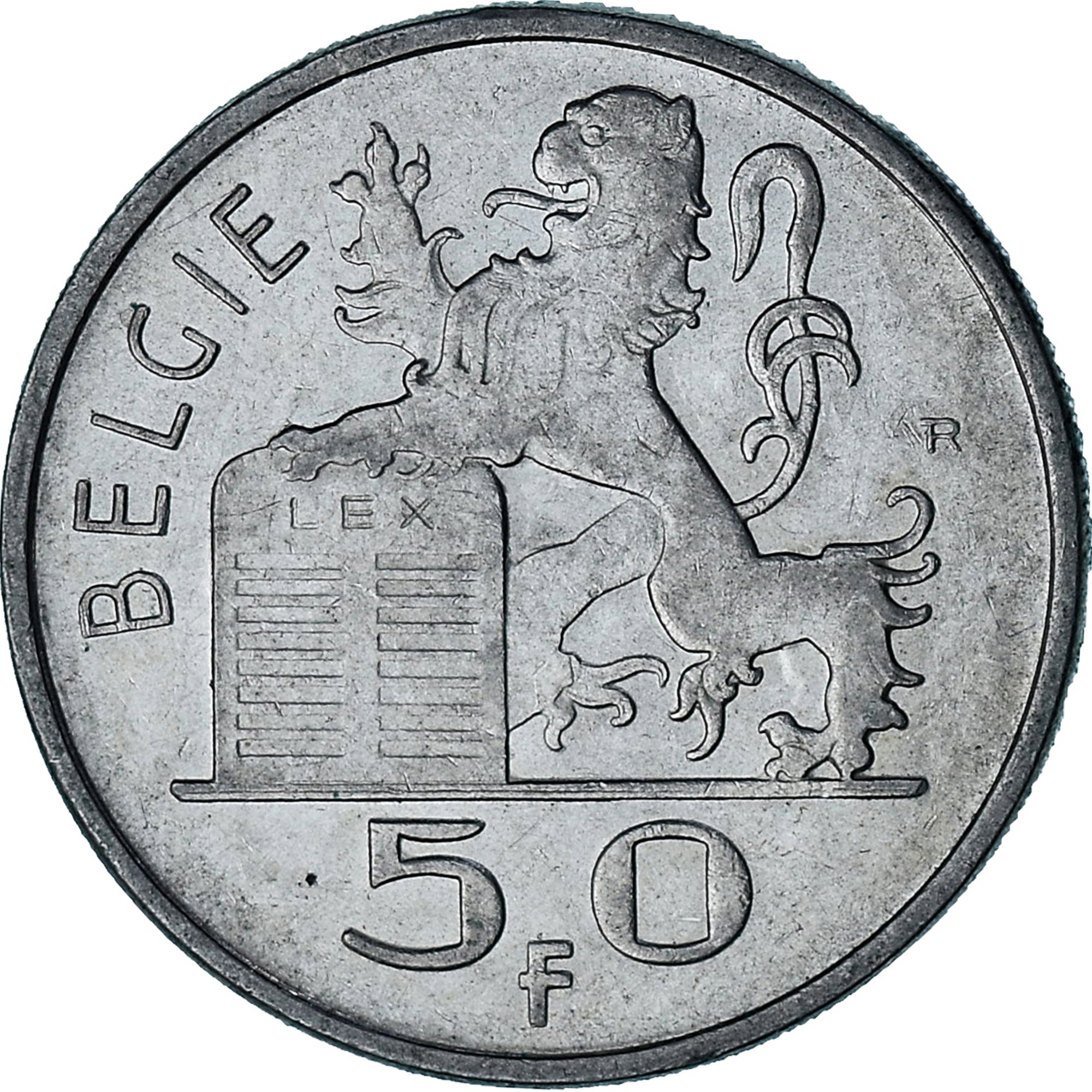 Monnaie, Belgique, Baudouin I, 50 Francs, 50 Frank, 1954, TTB, Argent, KM:137