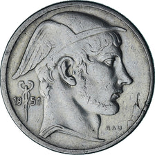 Münze, Belgien, Régence Prince Charles, 50 Francs, 50 Frank, 1951, SS, Silber