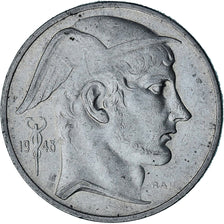 Coin, Belgium, Régence Prince Charles, 50 Francs, 50 Frank, 1948, EF(40-45)