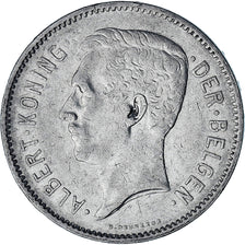Coin, Belgium, Albert I, 5 Francs, 5 Frank, 1933, position b, EF(40-45), Nickel