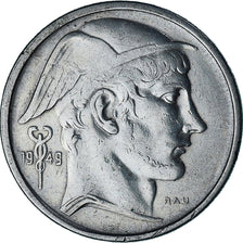 Coin, Belgium, Régence Prince Charles, 50 Francs, 50 Frank, 1949, EF(40-45)