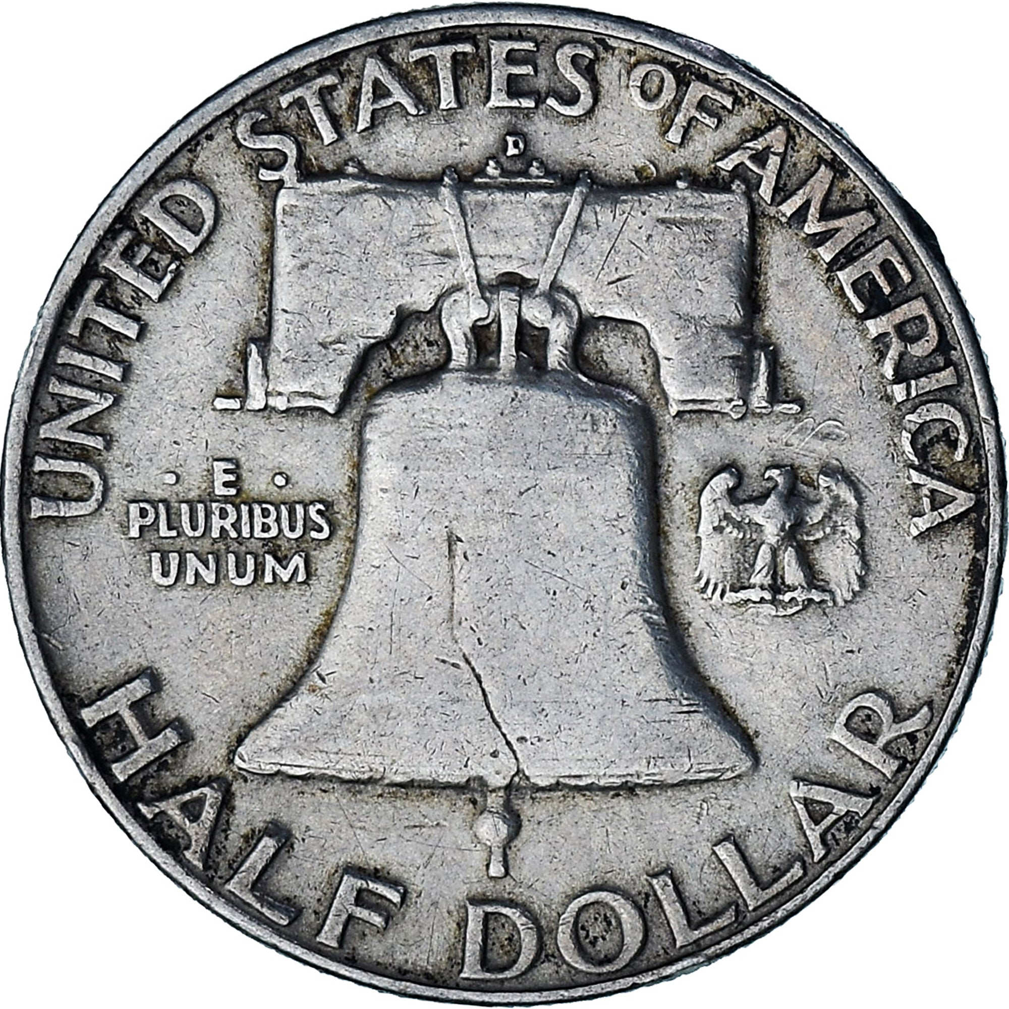 Moneta, Stati Uniti, Franklin Half Dollar, Half Dollar, 1958, Denver, BB