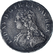 Coin, France, Louis XV, Ecu aux branches d'olivier, 1727, Lille, VF(30-35)