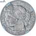Coin, France, Cérès, Franc, 1887, Paris, GENI, MS65, MS(65-70), Silver