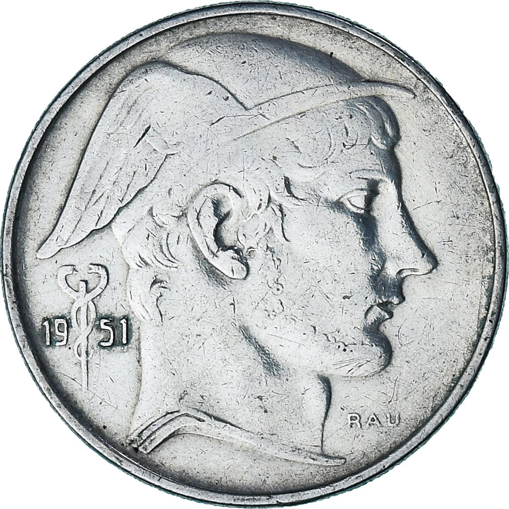 Monnaie, Belgique, Régence Prince Charles, 20 Francs, 20 Frank, 1951, TTB