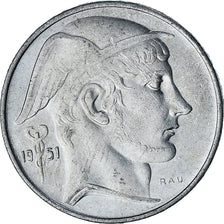 Coin, Belgium, Régence Prince Charles, 20 Francs, 20 Frank, 1951, AU(50-53)