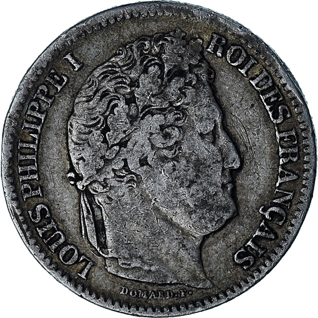 Coin, France, Louis-Philippe, 2 Francs, 1835, Paris, VF(30-35), Silver