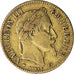 Coin, France, Napoleon III, 10 Francs, 1863, Strasbourg, VF(30-35), Gold