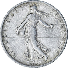 Coin, France, Semeuse, 2 Francs, 1916, Paris, EF(40-45), Silver, KM:845.1