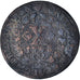 Moneda, Portugal, Jo, 10 Reis, X; 1/2 Vinten, 1748, BC+, Cobre, KM:227