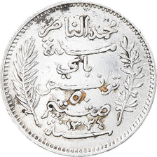 Coin, Tunisia, Muhammad al-Nasir Bey, 50 Centimes, 1915/AH1334, Paris