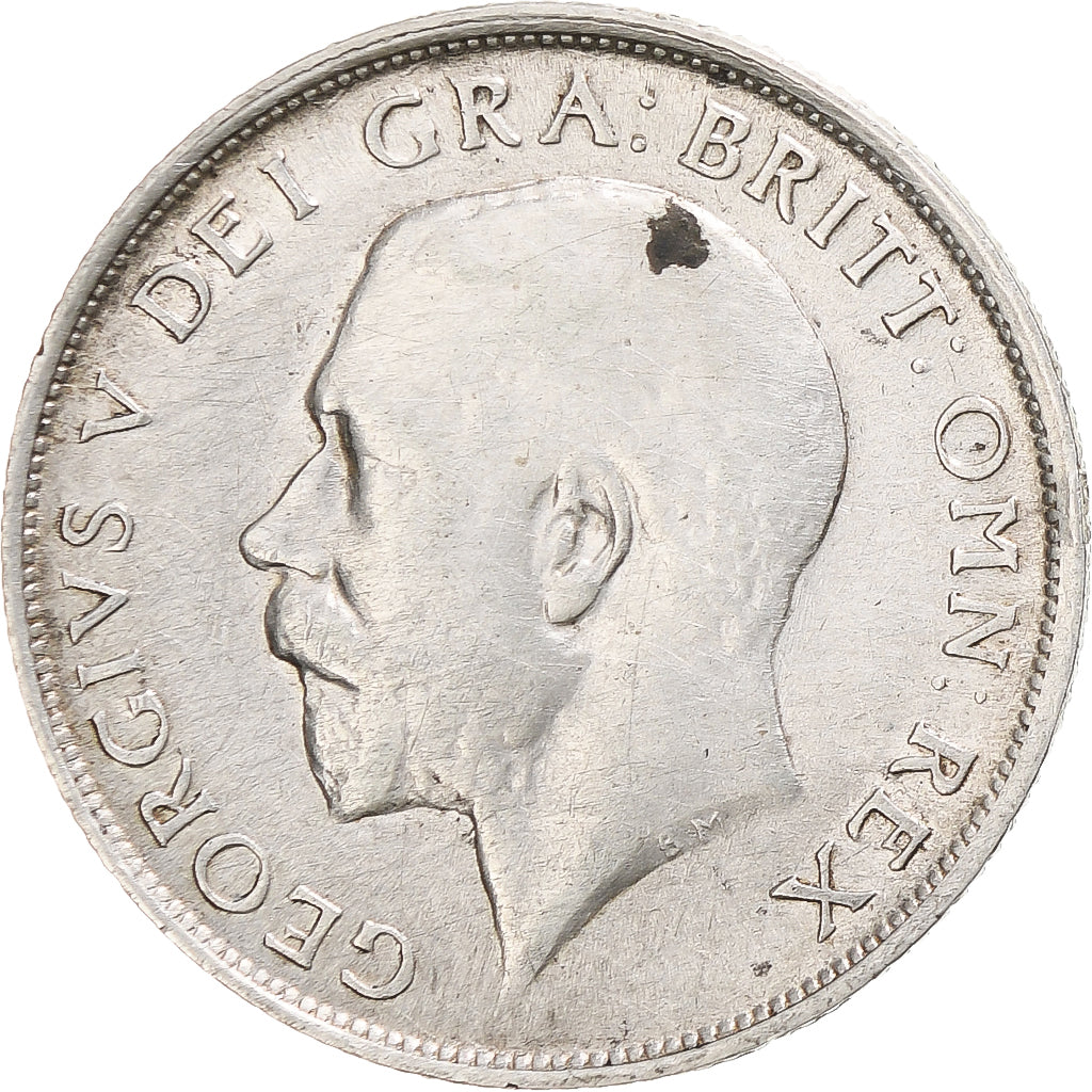 Coin, Great Britain, George V, Shilling, 1918, EF(40-45), Silver, KM:816