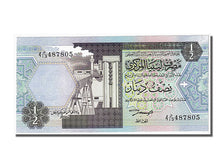 Libya, 1/2 Dinar, 1990, UNC(65-70), 487805