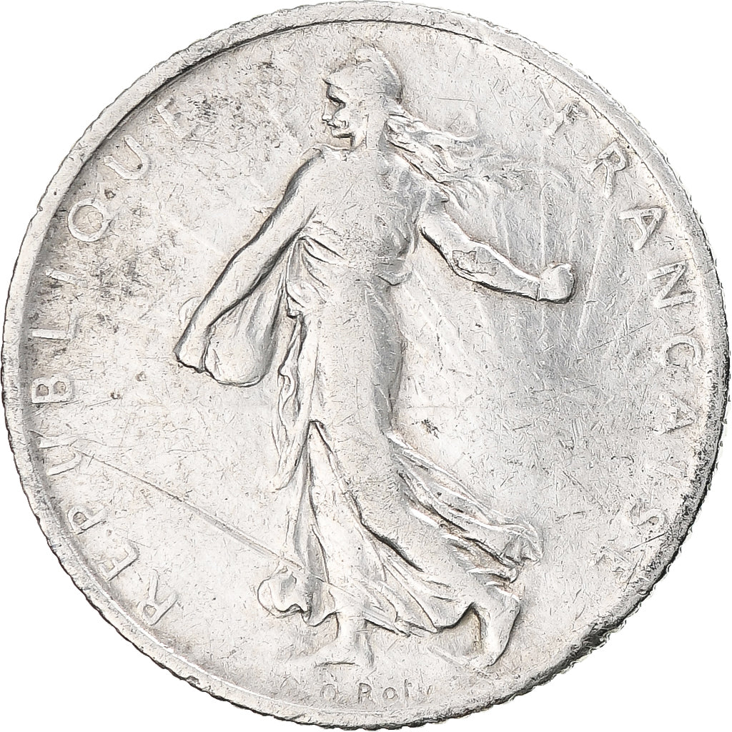 Monnaie, France, Semeuse, Franc, 1911, Paris, TTB, Argent, Gadoury:467, KM:844.1