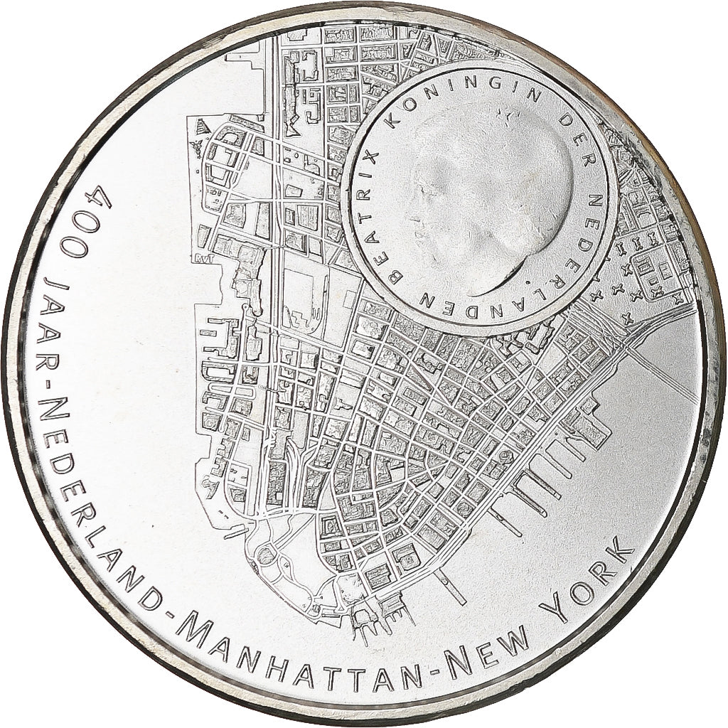 Netherlands, Beatrix, 5 Euro, 2009, MS(60-62), Silver, KM:282