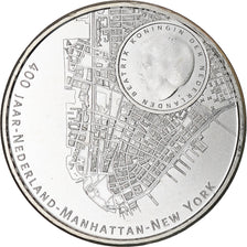 Netherlands, Beatrix, 5 Euro, 2009, MS(60-62), Silver, KM:282