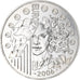 France, La Journée De L'Europe, 1-1/2 Euro, 2005, Paris, Proof, MS(65-70)