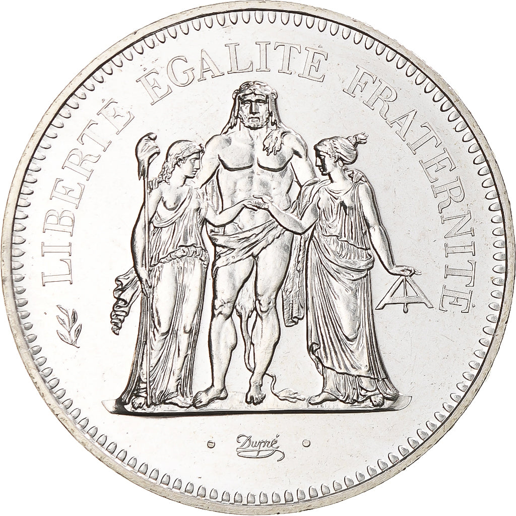 Moneta, Francia, Hercule, 50 Francs, 1980, Paris, FDC, Argento, KM:941.1