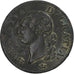 Francia, Louis XVI, Sol ou sou, Sol, 1783, Toulouse, MBC, Cobre, KM:578.10