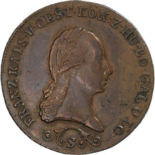 Austria, Franz II (I), 3 Kreuzer, 1812, Schmollnitz, AU(50-53), Copper, KM:2116