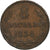 Guernsey, 8 Doubles, 1834, EF(40-45), Copper, KM:3