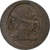 France, 5 Sols, 1792, Birmingham, Monneron, AU(50-53), Bronze, KM:Tn31
