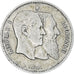 Belgium, Leopold II, Franc, 1880, VF(30-35), Silver, KM:38