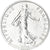 Frankrijk, Semeuse, 1/2 Franc, 1990, Paris, PR+, Nickel, KM:931.1, Gadoury:429