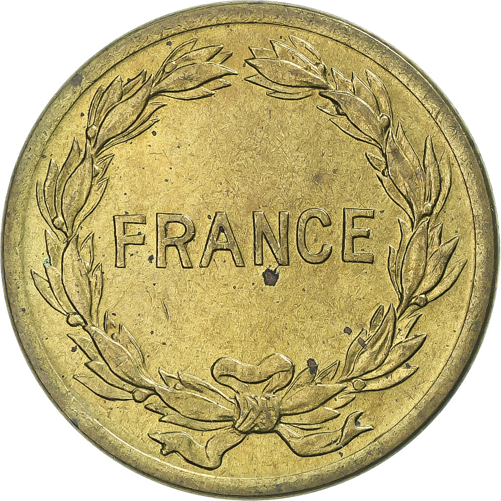 Frankreich, France Libre, 2 Francs, 1944, Philadelphia, VZ, Messing, KM:905