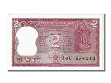 India, 2 Rupees, KM #53a, UNC(65-70), 674513