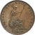 Grã-Bretanha, Victoria, 1/2 Penny, 1858, EF(40-45), Cobre, KM:726