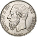 Belgium, Leopold II, 5 Francs, 5 Frank, 1867, Silver, EF(40-45), KM:24