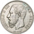 België, Leopold II, 5 Francs, 5 Frank, 1870, Zilver, ZF, KM:24