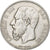 België, Leopold II, 5 Francs, 5 Frank, 1872, Zilver, FR+, KM:24