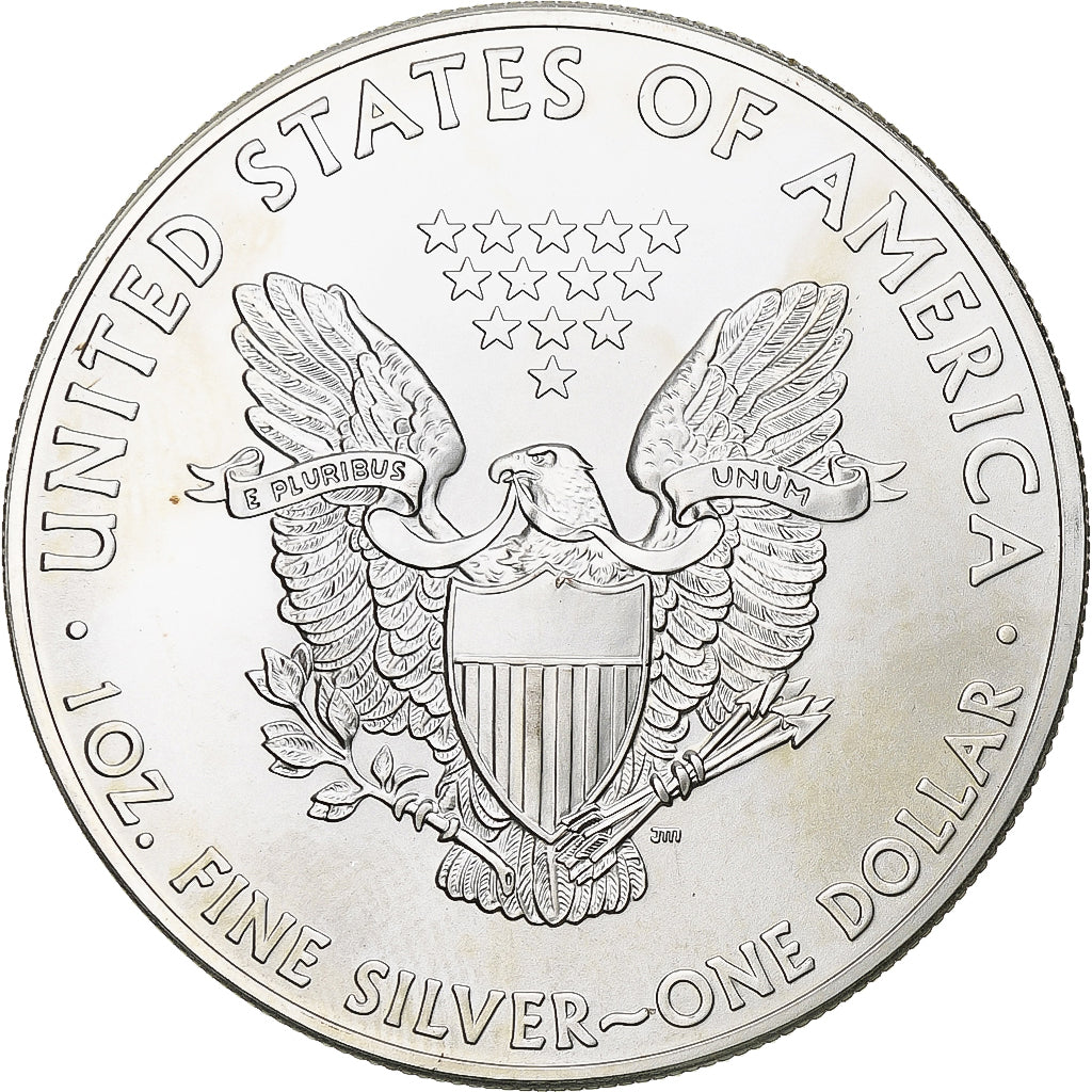 United States, 1 Dollar, 1 Oz, 2014, Philadelphia, Silver, MS(63), KM:273