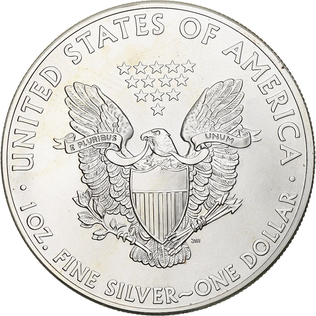 United States, 1 Dollar, 1 Oz, 2014, Philadelphia, Silver, MS(63), KM:273